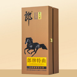 LANGJIU 郎酒 郎牌特曲酒黑马特500ml单瓶装50度浓酱兼香型白酒