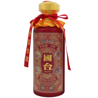 GUOTAI 国台 年份10年 紫金 53%vol 酱香型白酒 500ml 单瓶装