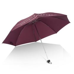 paradise天堂伞新品纯色三折叠商务经典男士双人加大拒水折叠雨伞