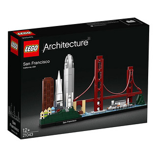 有券的上：LEGO 乐高 Architecture建筑系列 21043 旧金山