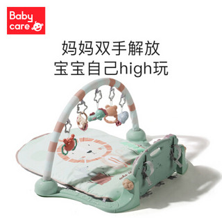 babycare 婴儿健身架器脚踏钢琴0-1岁新生儿礼物宝宝音乐玩具伯恩赛忠犬