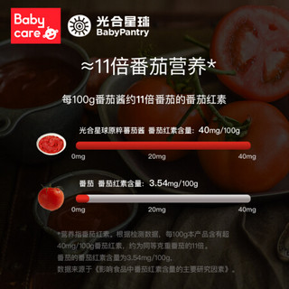 光合星球 babycare旗下品牌宝宝调味料原粹番茄酱