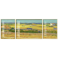 世界名画巨人山客厅装饰画背有靠山办公室背景墙挂画风景招财壁画