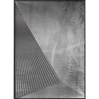 大气现代黑白灰玄关装饰画工业风空间延伸走廊壁画沙发背景墙挂画