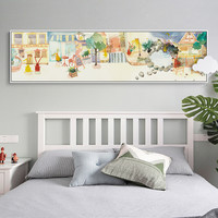 现代简约暖色卧室装饰画床头挂画壁画客厅北欧ins房间小清新风景