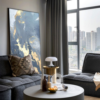 轻奢抽象客厅装饰画现代艺术大气样品房沙发背景挂画玄关过道壁画