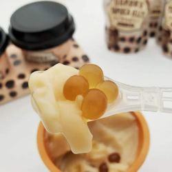 超友味珍珠奶茶含乳型果冻布丁375g网红代餐儿童吸吸零食休闲食品