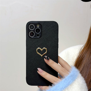 苹果13promax手机壳12pro克莱因蓝色iphone11蝴蝶结13mini爱心xsmax皮质XR黑色8plus新款7P镜头全包6splus套x