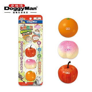 日本多格漫蔬菜水果猫玩具3只装 逗猫玩具套装 两款可选 水果玩具套装