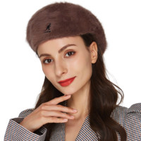 KANGOL 男女款贝雷帽 K3016ST 深褐色 M