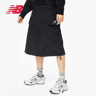 New Balance官方21新款潮流百搭AWK13339时尚抽绳贴袋女款半身裙 BK AWK13339 XS