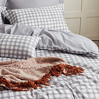 88VIP：LUOLAI 罗莱家纺 床上四件套纯棉100全棉被套床笠床品夏季床单被子三件套4