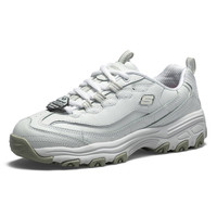 SKECHERS 斯凯奇 女冬季厚底轻便复古休闲运动鞋小白鞋老爹鞋 76605 76605-WHT 白色 39.5