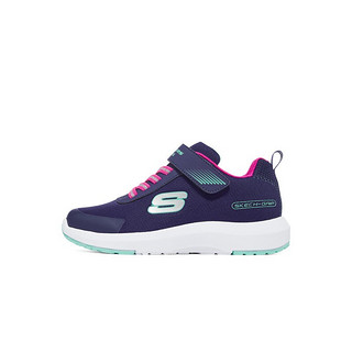 Skechers斯凯奇童鞋儿童鞋大童鞋子女童运动鞋跑步鞋 302425L NVPK海军蓝色/粉红色 30