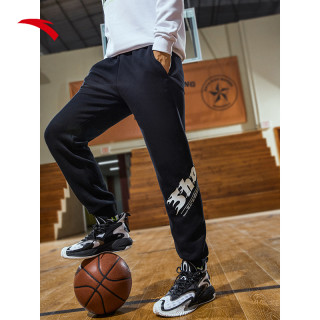 安踏运动裤男裤要疯52021秋冬季新款休闲宽松长裤收口束脚裤跑步健身