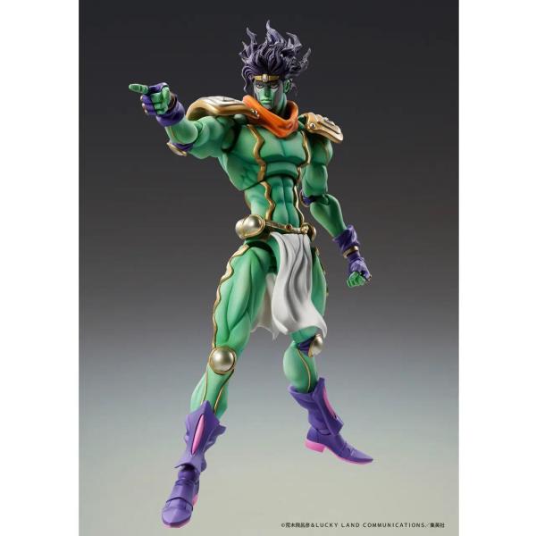 medicos超像可动bigjojo的奇妙冒险星尘斗士白金之星可动手办再版