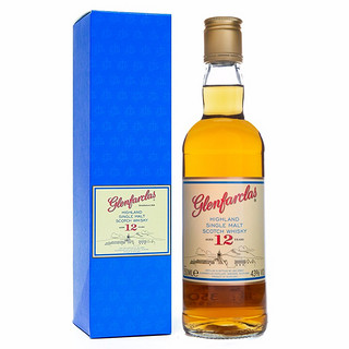 原装进口洋酒 格兰花格（Glenfarclas）12年350ml 高地单一麦芽苏格兰威士忌 单瓶