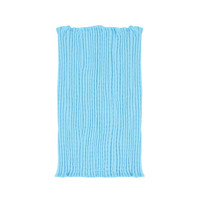 七彩博士婴儿护肚围宝宝护肚子神器春夏薄款新生儿护肚脐裹肚衣护脐带婴儿新生儿用品 蓝色(2条装) 0-3岁长度26*14cm