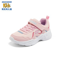 SKECHERS 斯凯奇 女童魔术贴老爹鞋