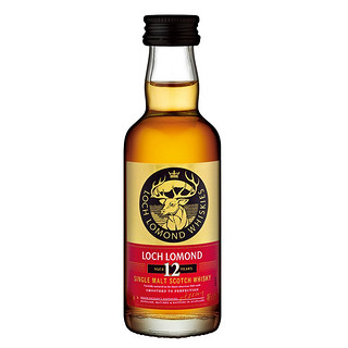 Loch Lomond 罗曼湖 12年单一麦芽威士忌 苏格兰高地产区 小酒版50ml