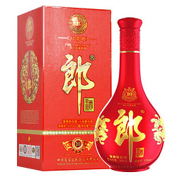 LANGJIU 郎酒 红花郎 10 53度 酱香型白酒 558ml*4瓶