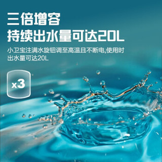 美国科勒（KOHLER）小厨宝6.8升电热水器储水式迷你1650W速热连续出水20L K-28983T-STB06-01R