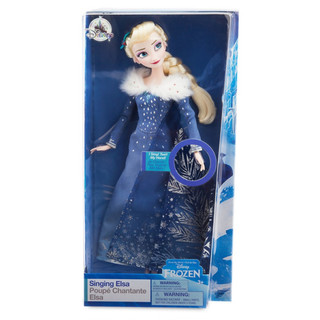 迪士尼（Disney）现货冰雪奇缘艾爱莎女王安娜公主换装娃娃人偶手办公仔礼盒装30cm 2021艾莎
