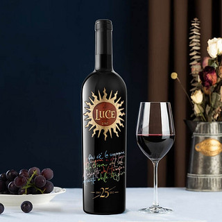 Luce 麓鹊 意大利进口红酒 托斯卡纳产区 麓鹊Luce酒庄干红葡萄酒 正牌2017年 750ml