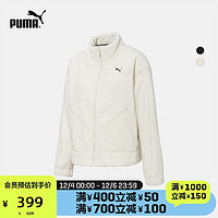 PUMA 彪马 官方正品 新款女子仿羊羔绒拉链外套 NU-TILITY 586612