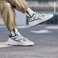 LI-NING 李宁 CF闪星悟行配色板鞋女2021秋季新款休闲鞋女低帮厚底运动鞋