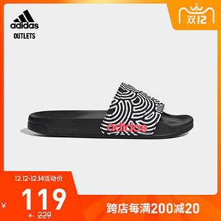 adidas官方outlets阿迪达斯高桥理子联名女游泳运动拖鞋FX1199