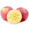 唐鲜生 山西红富士冰糖心苹果 水果 儿童辅食 带箱9.5-10斤 15-18枚*2件 中大果