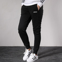 阿迪达斯 adidas女款运动时尚潮流休闲训练舒适收口卫裤跑步休闲裤长裤