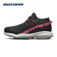 Skechers斯凯奇秋冬新款女鞋一脚套懒人鞋徙步健步鞋跑步户外运动鞋休闲鞋15672-3 黑色BKHP 37