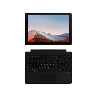 Microsoft 微软 Surface Pro 7+ 12.3英寸二合一平板笔记本电脑 （ i5-1135G7、8GB、256GB SSD）+ 典雅黑键盘