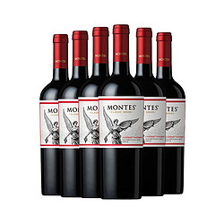 MONTES 蒙特斯 智利红酒蒙特斯天使经典赤霞珠干红葡萄酒750ml*6