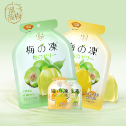 溜溜梅 80g盒装梅冻0脂零食青梅蒟蒻果冻