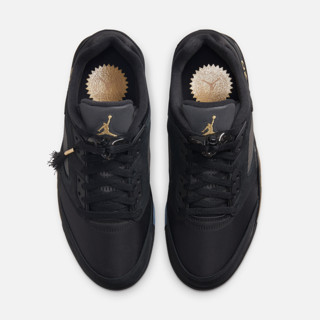 AIR JORDAN 正代系列 Air Jordan 5 Retro Low WF 男子篮球鞋 DJ1094-001 黑色/金属 43