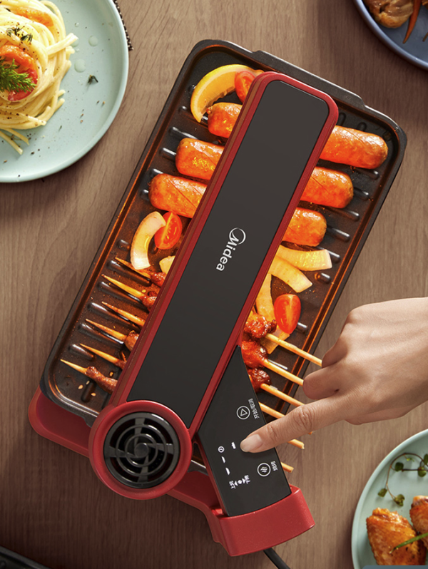 9元】美的电热烧烤炉_midea 美的 电烤炉 家用无烟 烧烤炉 照烧炉 烤