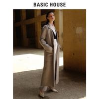 BASIC HOUSE 百家好 女士羊毛长款大衣 HTCA722K