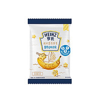 Heinz 亨氏 宝宝儿童星星泡芙零食辅食酸奶香蕉燕麦谷物手指泡芙6g×1袋