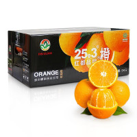 Luce 麓鹊 红都品冠25.3纽荷尔脐橙 大果(75-80mm)3KG 礼盒装