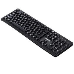 philips飞利浦机械手感有线键盘升级版