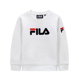 FILA 斐乐 K61G041201FWT 女童针织套头卫衣