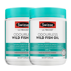 Swisse 斯维诗 深海鱼油软胶囊 400粒*2瓶