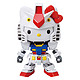 BANDAI 万代 日本万代高达拼装模型Q版SDEX  RX-78-2 Hello Kitty元祖