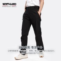 NORTHLAND 诺诗兰 GORE-TEX冲锋裤男秋冬新款户外专业徒步越野防风软壳裤 黑色 180/XL