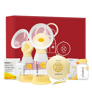 medela 美德乐 丝韵·翼系列 1010338311 双边电动吸奶器  舒悦礼盒装