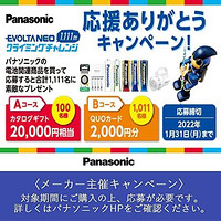 Panasonic 松下 eneloop AA 可充电电池，4 个装，大容量型号，eneloop Pro BK-3HC/4SA
