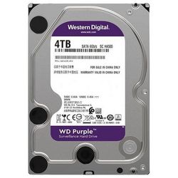 Western Digital 西部数据 紫盘系列 3.5英寸机械硬盘 4TB